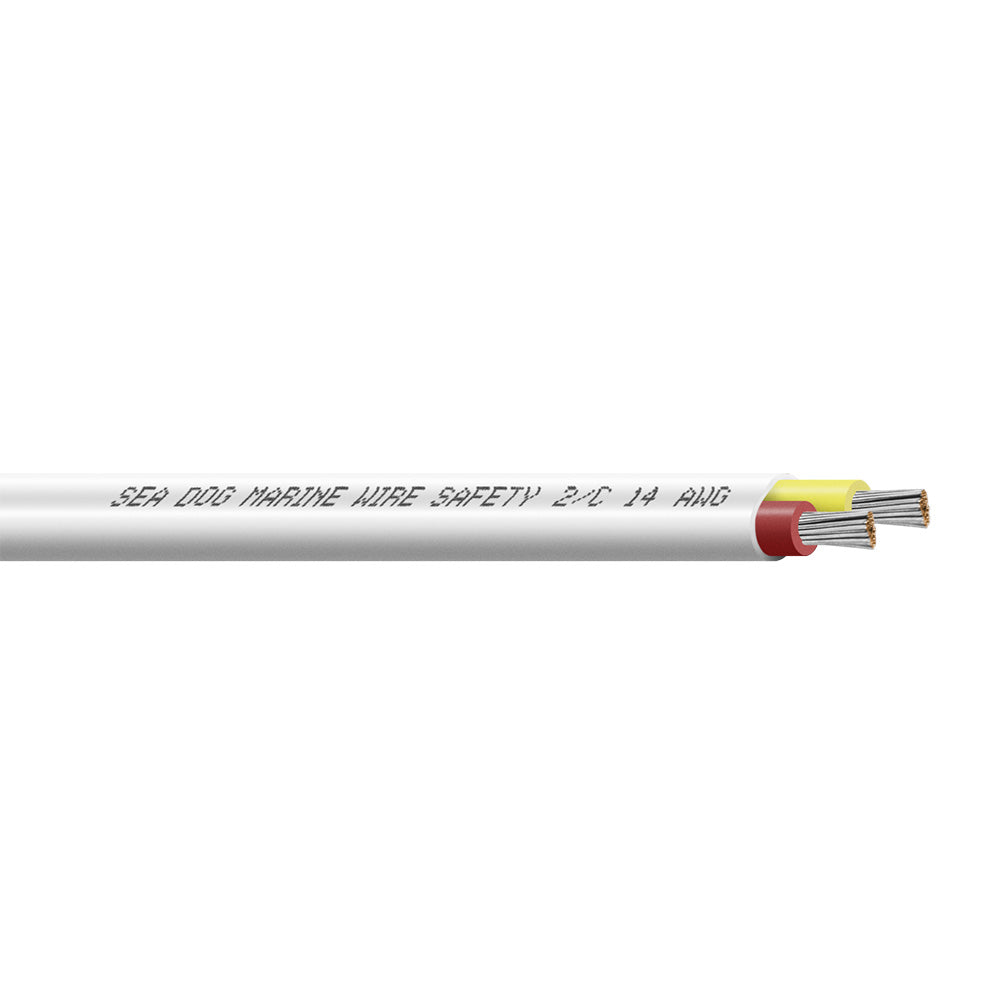 SeaDog 142 AWG Duplex Safety Wire RedYellow 25 8014220