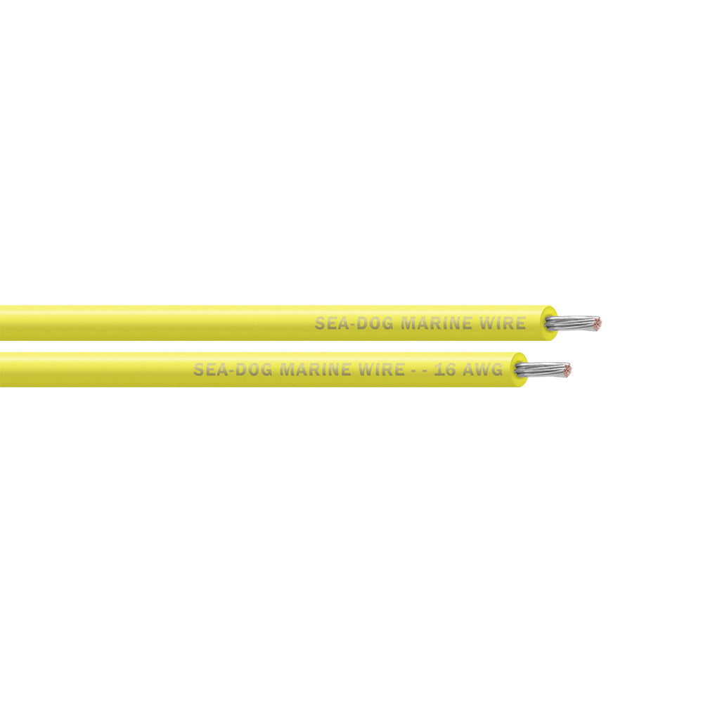 SeaDog 16 AWG Yellow Primary Wire 100 8016032