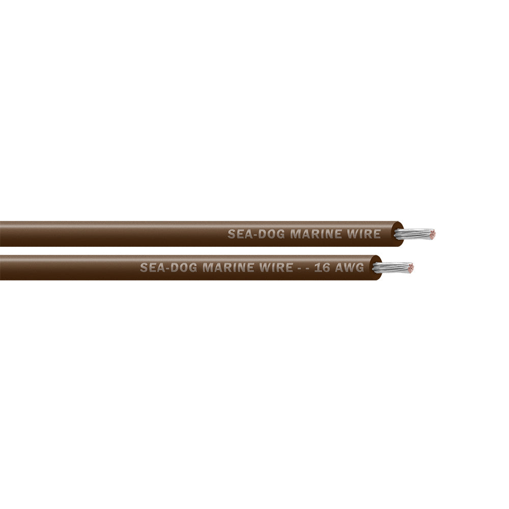 SeaDog 16 AWG Brown Primary Wire 250 8016074