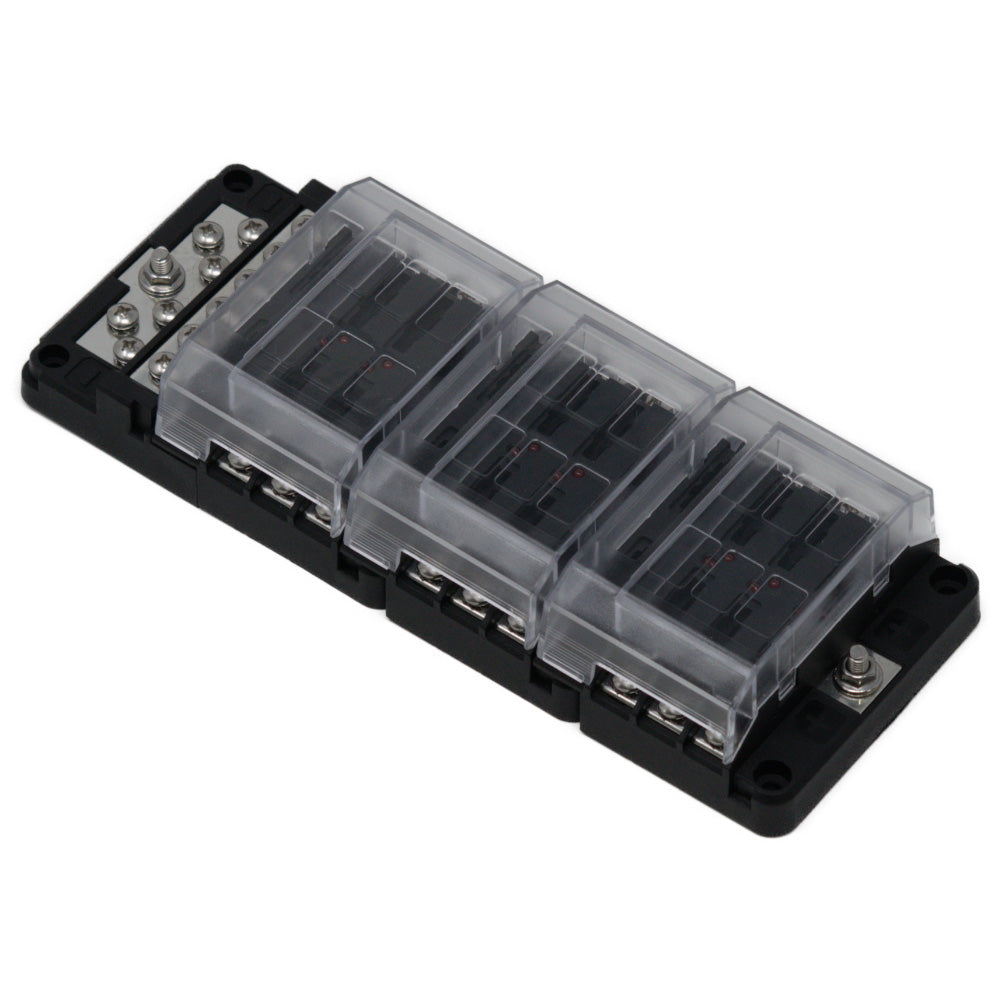Egis RT Fuse Block 18 Position wGround LED Indication 8031