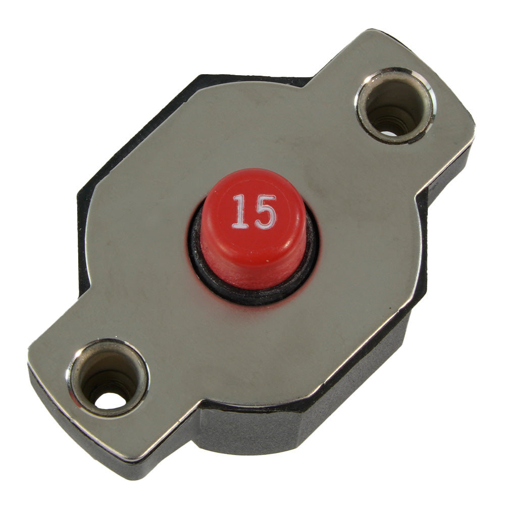 Egis 15A Push Button Circuit Breaker Reset Only 471215