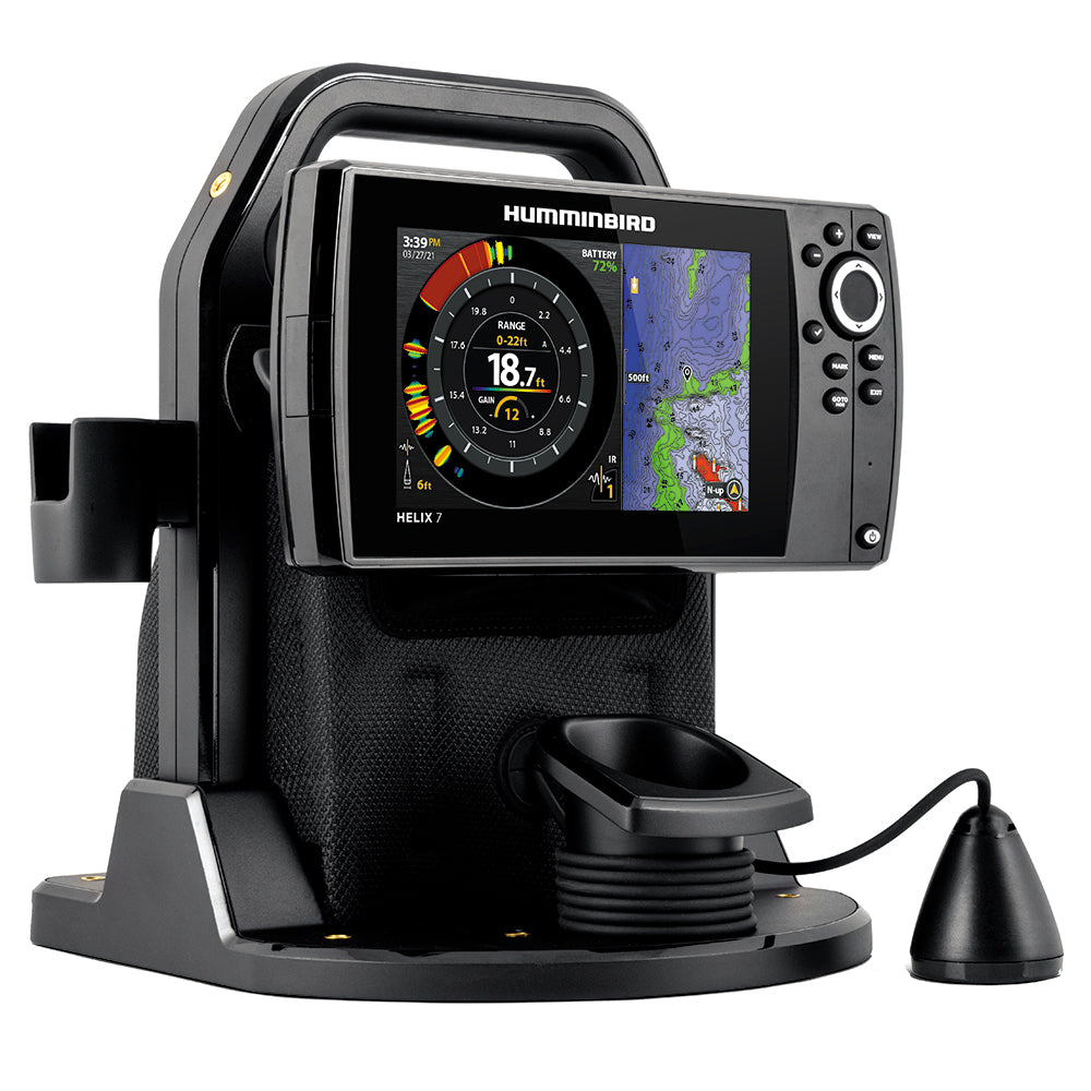Humminbird ICE HELIX 7 CHIRP GPS G4 All Season wo Battery 4117601NB