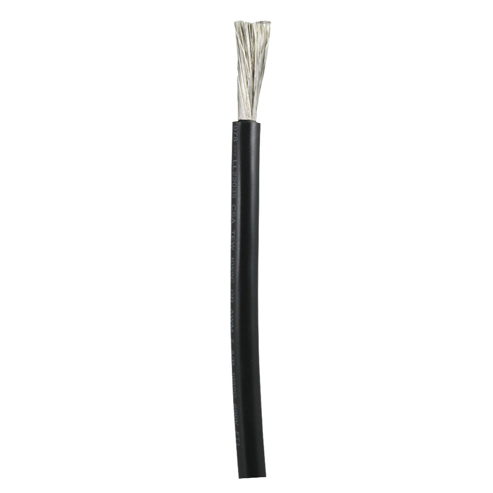 Ancor Black 1 AWG Battery Cable Sold By The Foot 1150FT