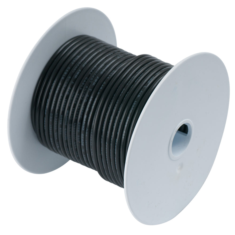 ANcor Black 16 AWG Tinned Copper Wire 250 102025