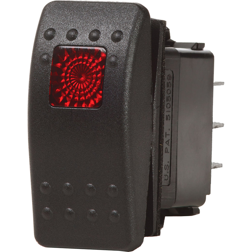 Blue Sea 7937 Contura II Switch DPDT Black ONOFFON 7937