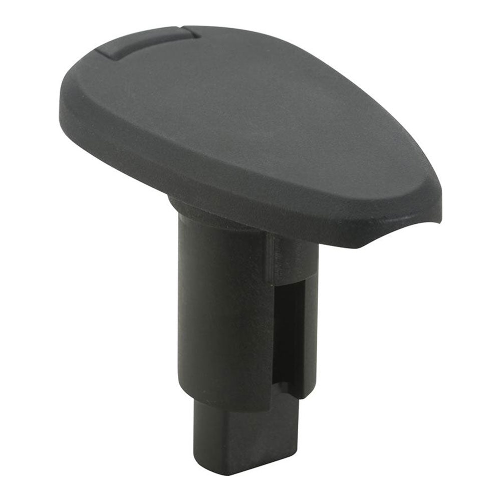 Attwood LightArmor PlugIn Base 2 Pin Black Teardrop 910T2PB7