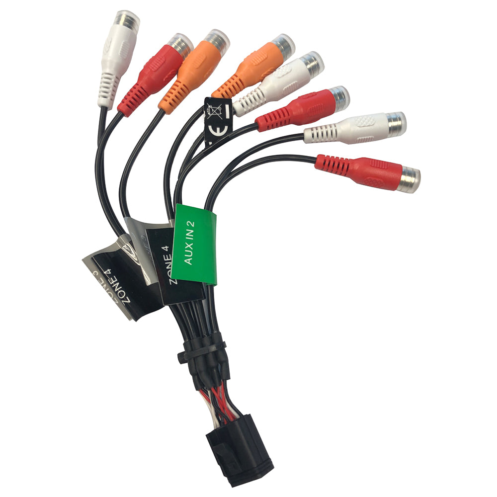 Fusion Wire Harness f MSRA770 Stereo Zone 3 4 E PortRCA 0101281202