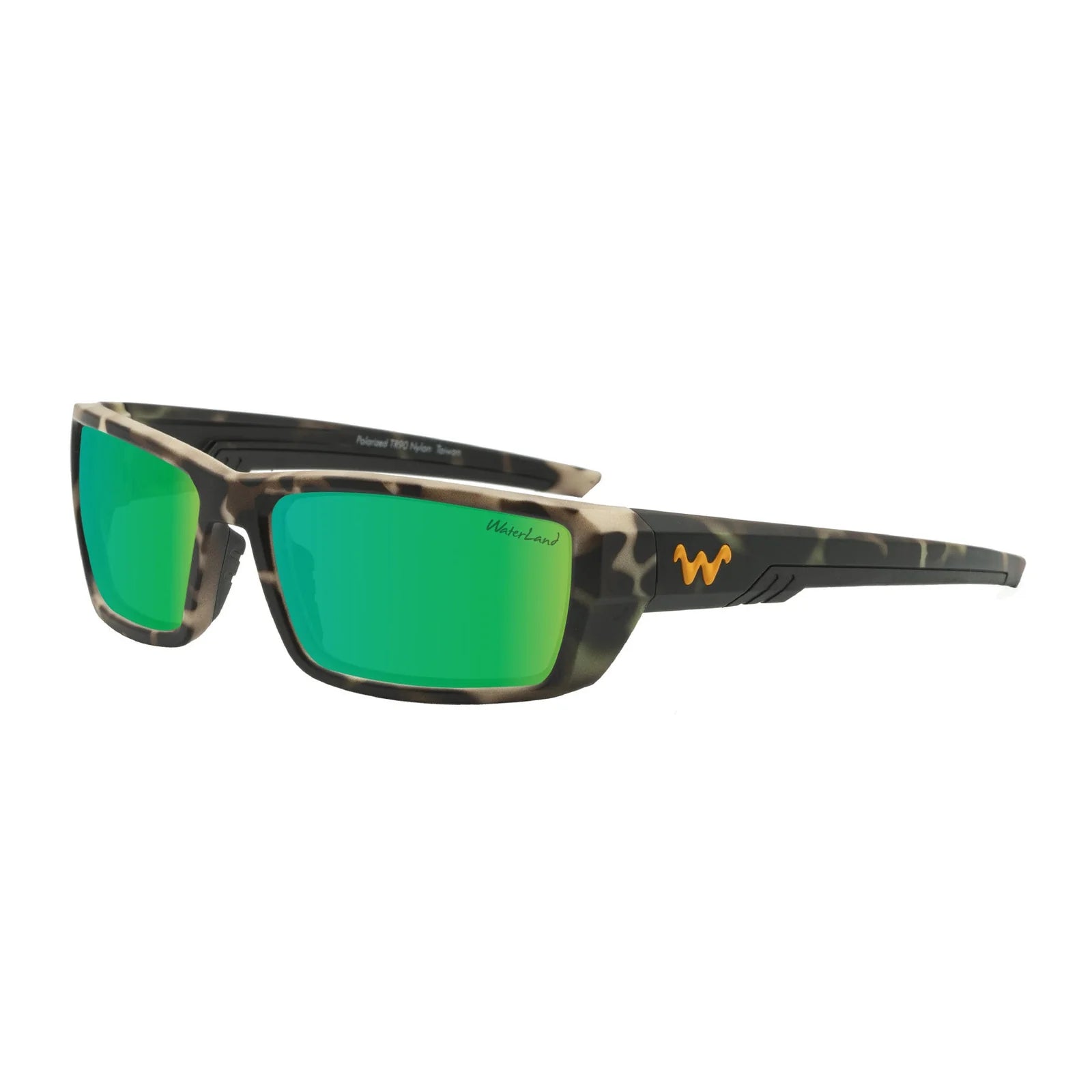 WaterLand Ashor Series polarized fishing sunglasses designed for anglers featuring premium lenses, lightweight frames, UV protection, and all-day comfort for on-the-water visibility and performance.