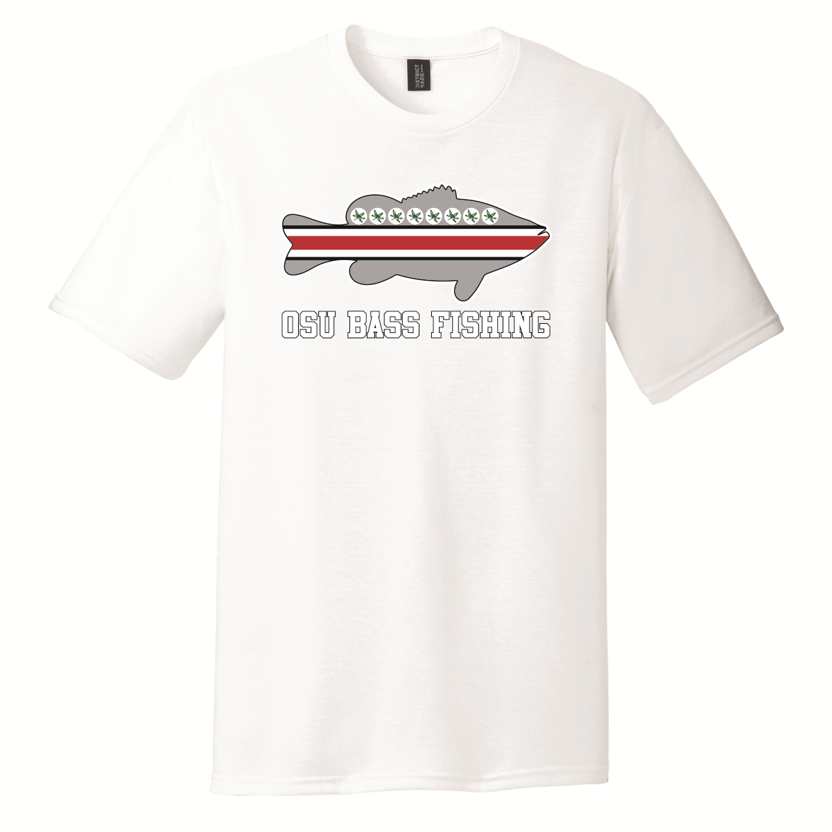 OSU Bass Fishing Tri T Shirt