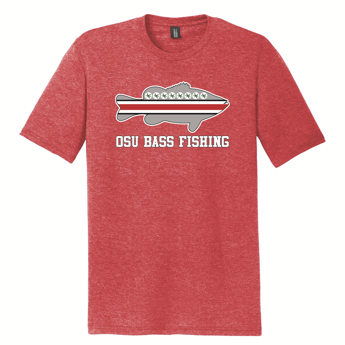 OSU Bass Fishing Tri T Shirt