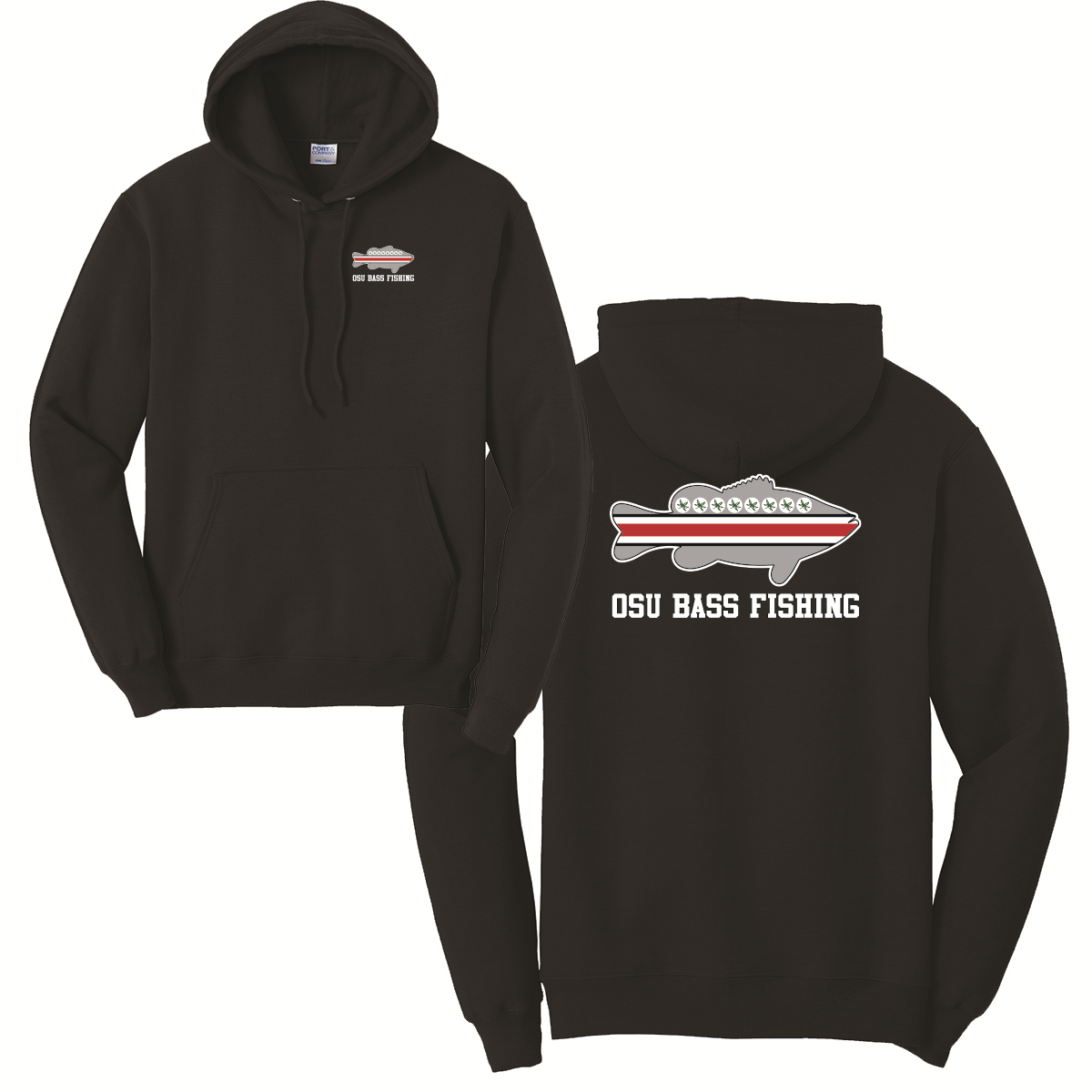 OSU Bass Fishing Hoodie