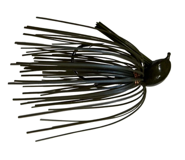 Blue Rock Custom Tackle 1099 XL Jig, a large fishing jig with vibrant colors and sturdy construction for bass fishing