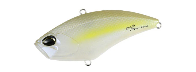 Duo Realis Apex Vibe F85 lipless crankbait fishing lure for bass fishing featuring premium Japanese design and vibrating action for covering water and triggering reaction strikes.