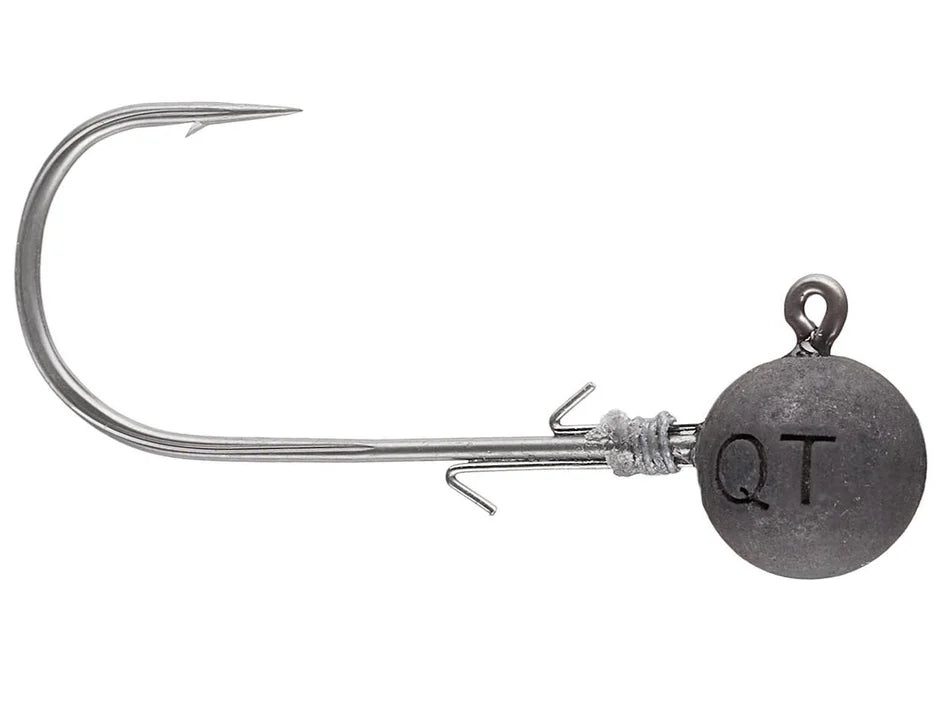 Queen LS Tung Ghost Jighead Matte Black 1/2 oz 3/0 product image