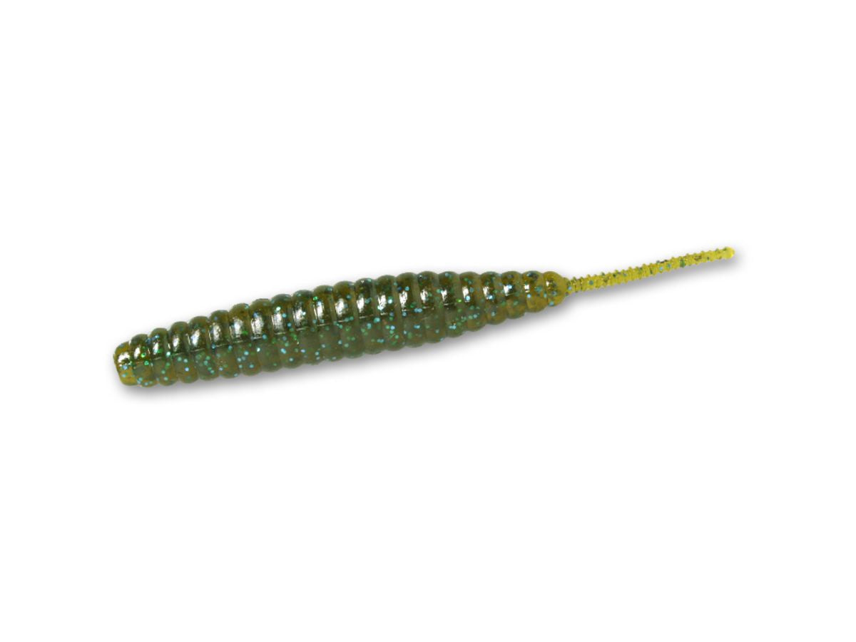 Deathadder 3" #71 Green Pumpkin Blue Flake product image