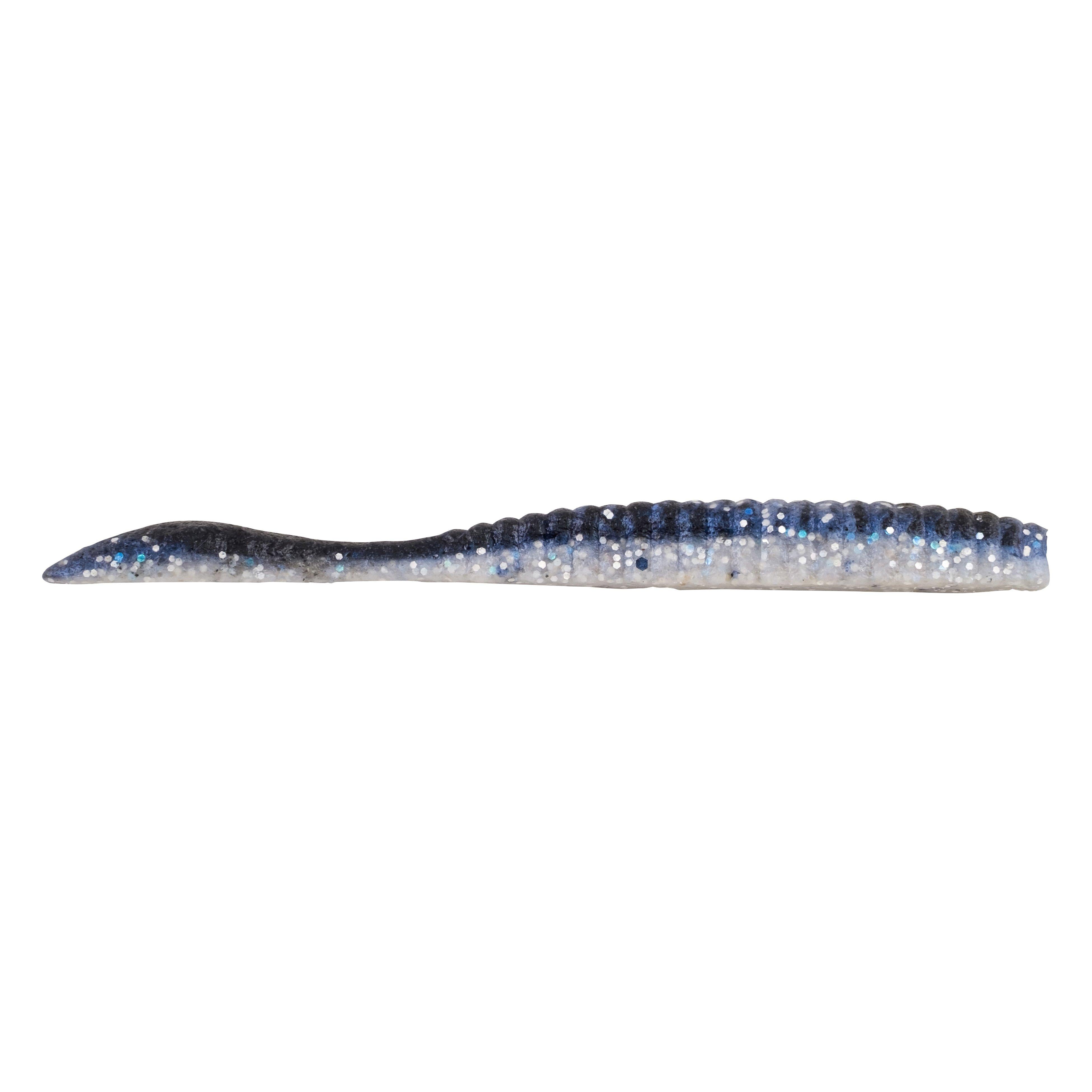 PowerBait MaxScent Flat Worm Black Shiner 3.6 in product image