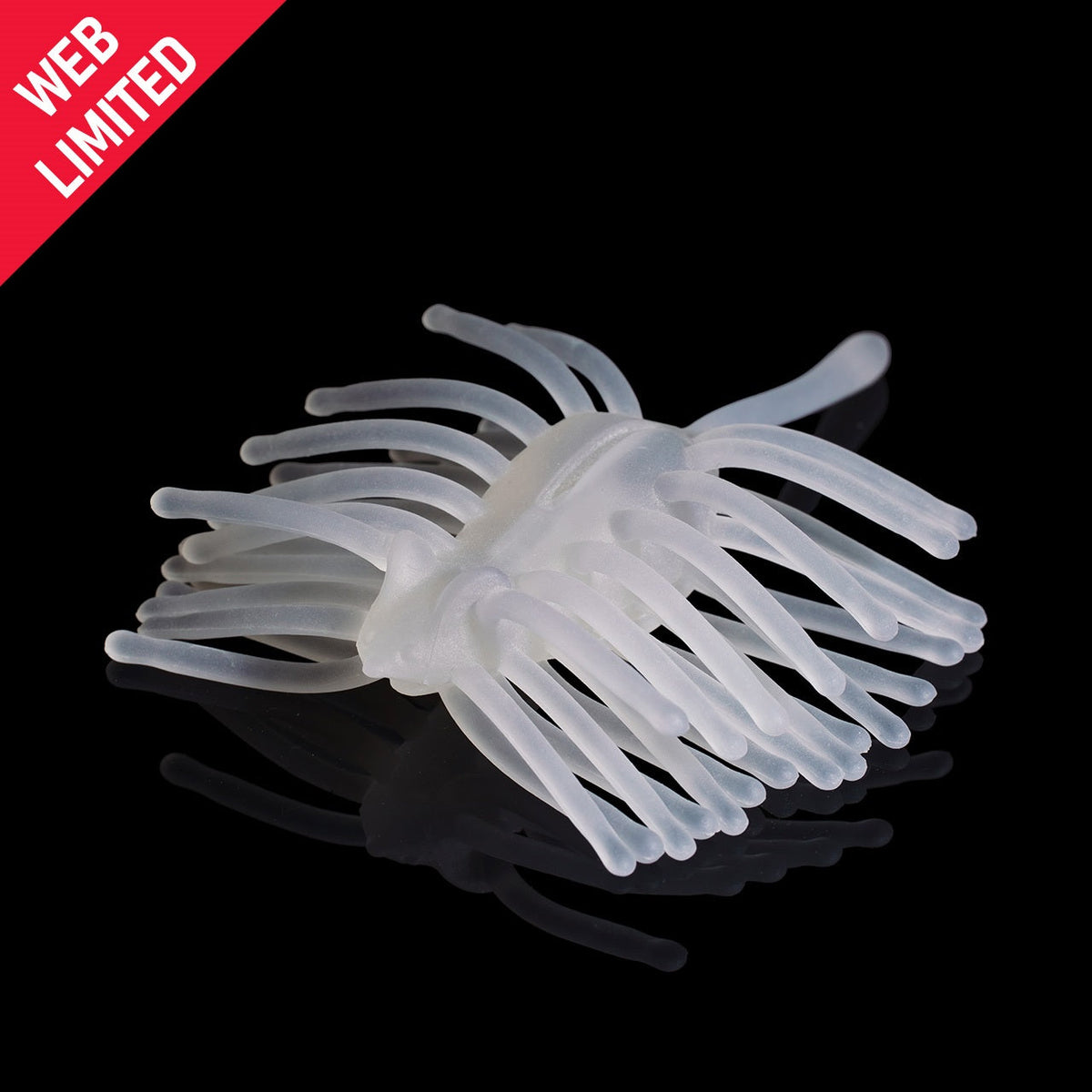 TIEMCO Critter Tackle Harinezumi Hedgehog Bait - Ghost Clear - ECO 88mm