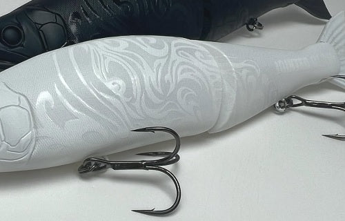 Gancraft Jointed Claw 178 #SNOW (ALL WHITE) Slow Sinking Default Title product image