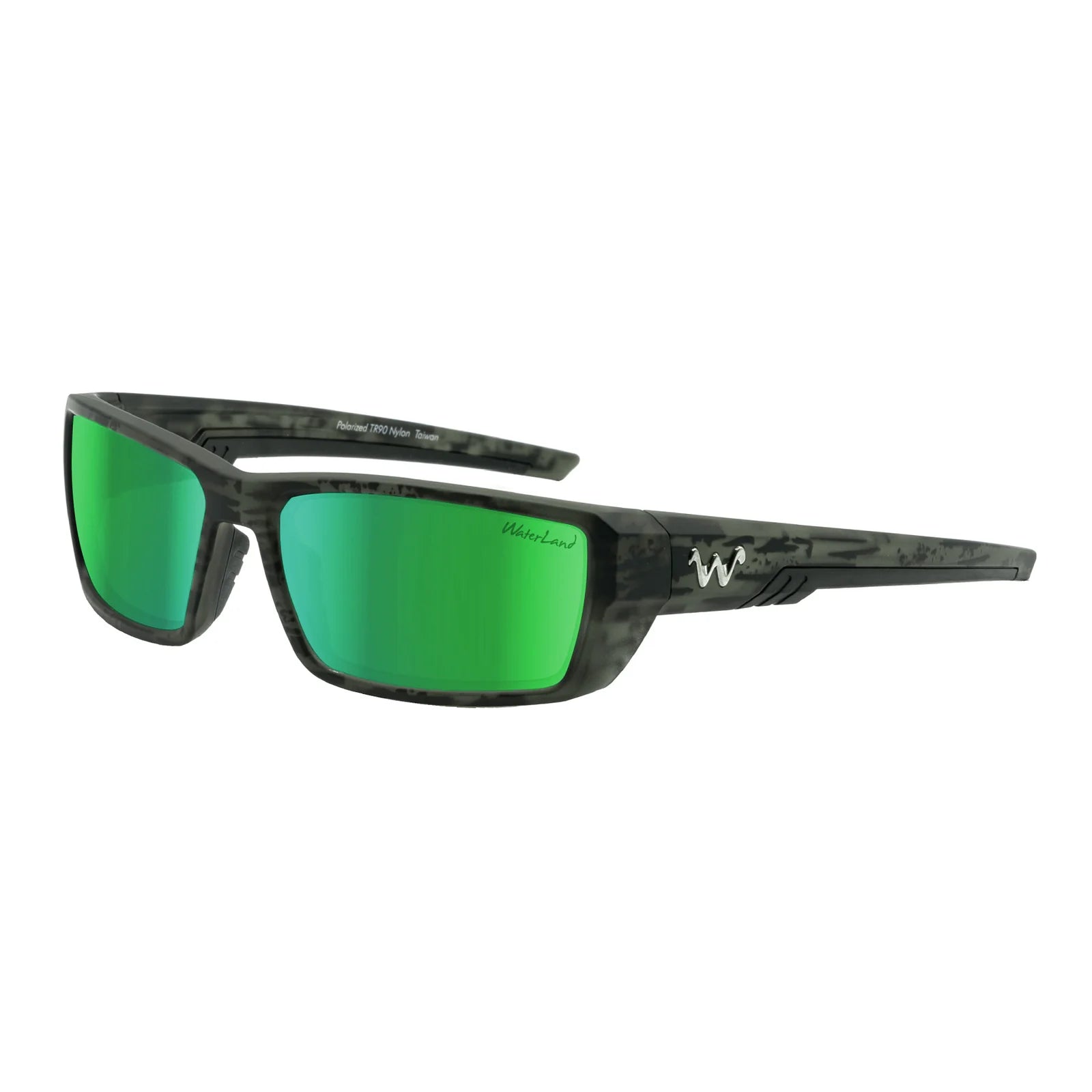 WaterLand Ashor Series polarized fishing sunglasses designed for anglers featuring premium lenses, lightweight frames, UV protection, and all-day comfort for on-the-water visibility and performance.