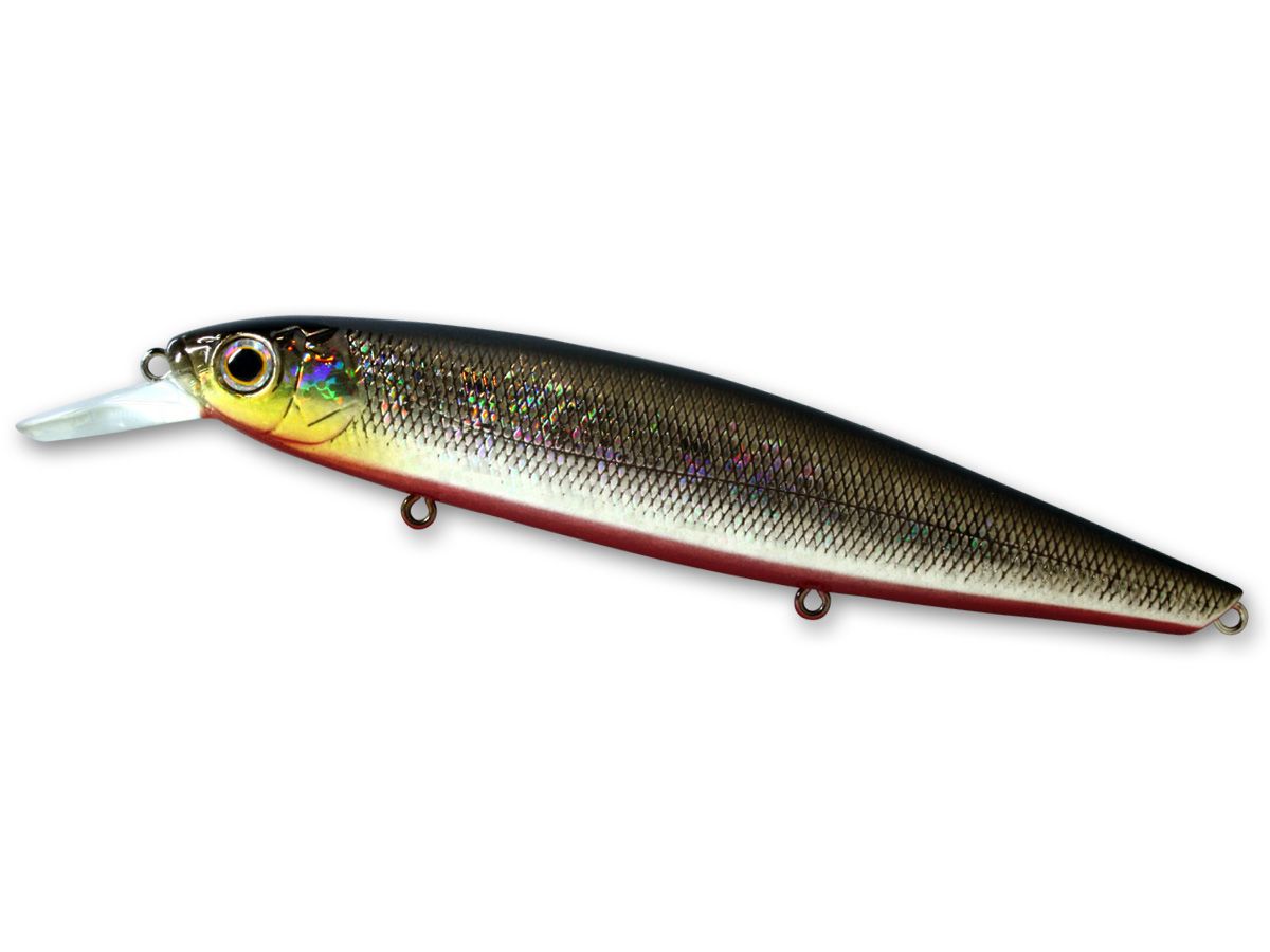 Balisong Minnow 100 Suspending #37 Red Belly Shiner product image