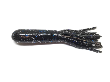 Salty Stick Em Tubes Jr Orange Craw 8 Pack product image