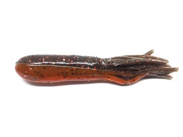 Salty Stick Em Tubes 3.5" Green Pumpkin/Smoke Tail 8 Pack product image