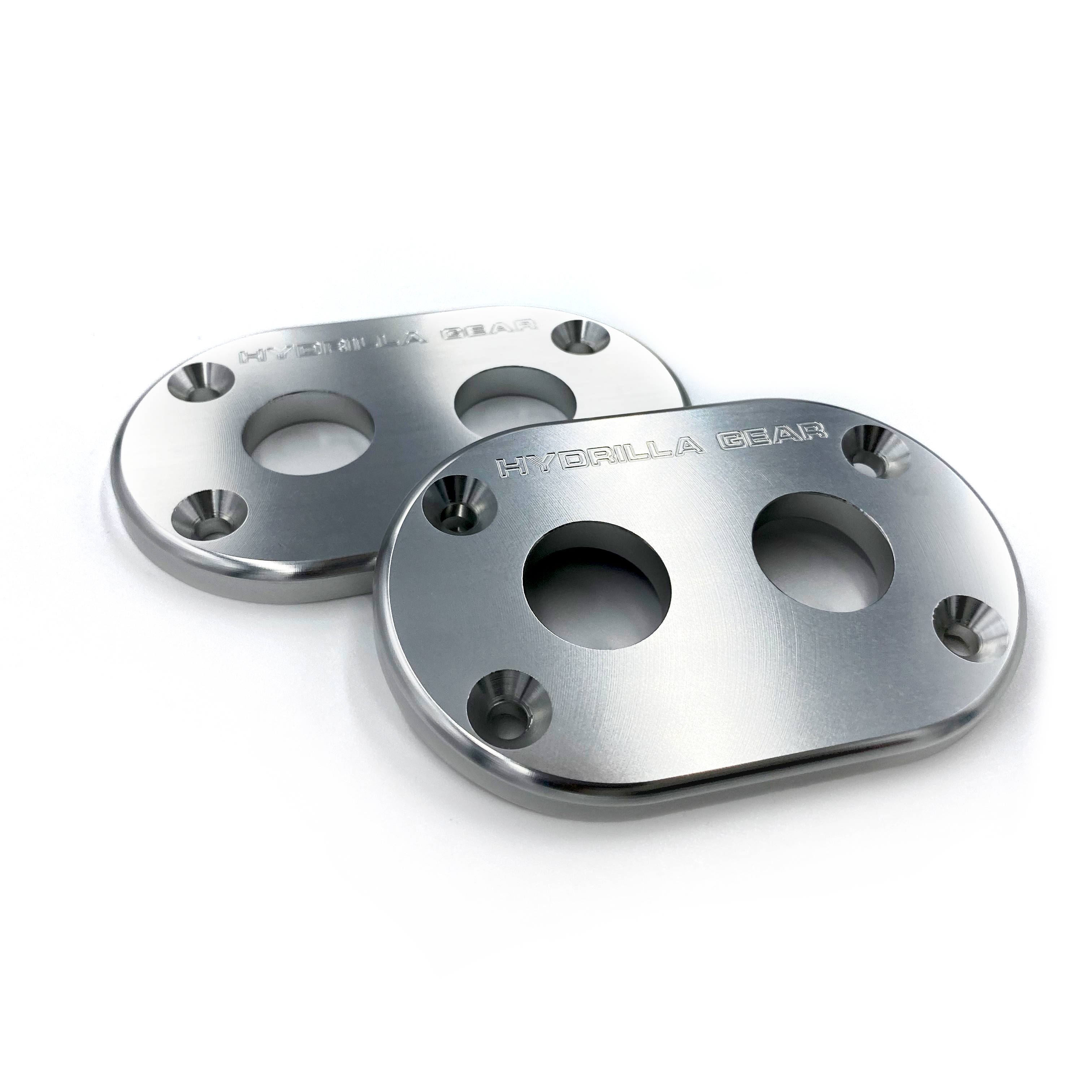 Hydrilla Gear's Bulkhead Plate: Power-Pole Models, Silver