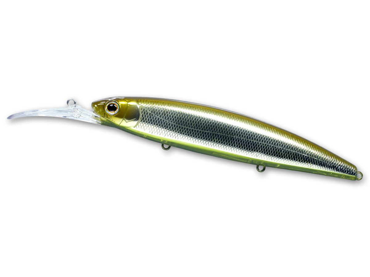 Balisong Minnow 130 Long Bill Slow Float #23 Grass Belly Shiner product image