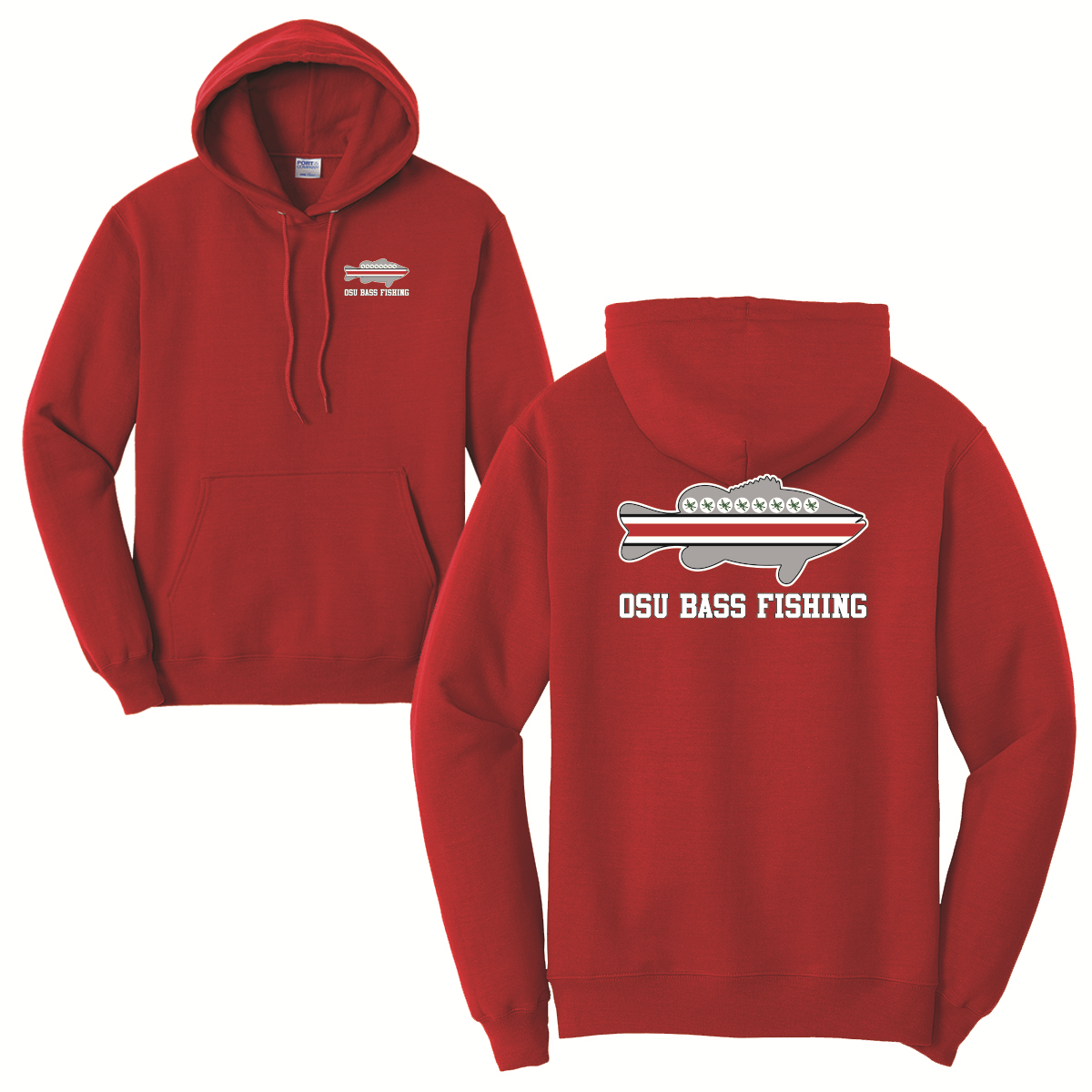 OSU Bass Fishing Hoodie