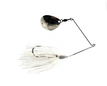Showstopper Spinnerbait Single Colorado 1/2 oz White product image