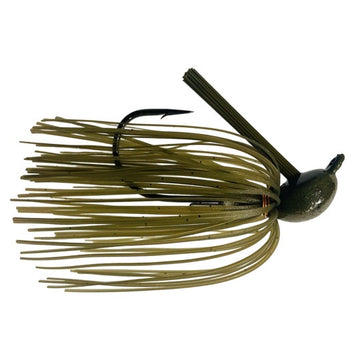 Blue Rock Custom Tackle 1099 XL Jig, a large fishing jig with vibrant colors designed for deep water fishing.