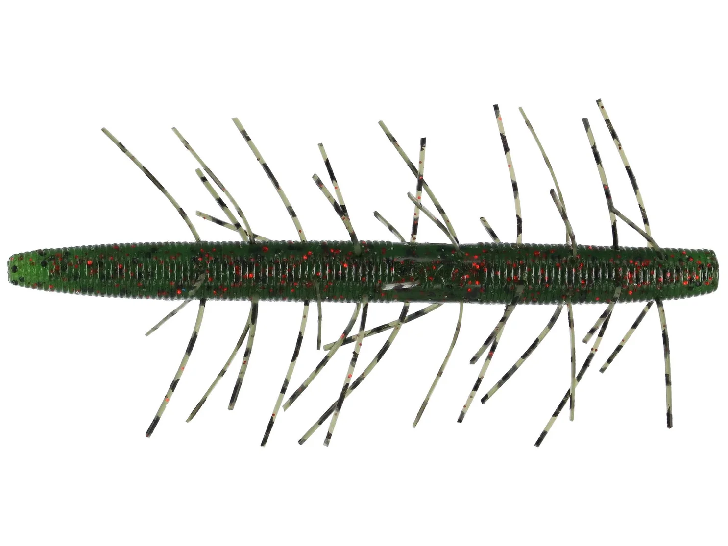 Fuzzy Senko 5" Watermelon / Black & Red product image